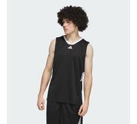 adidas Homme Basketball Legends Tank, Black/White, 3XL