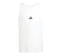 Adidas Débardeur Essentials Small Logo Blanc 2XL