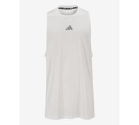 Débardeur adidas HIIT Workout 3 bandes blanc pur - M
