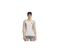 Adidas Adizero Archive Running Sleeveless T-shirt Blanc S Femme