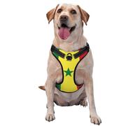 Débardeur Ajustable imprimé Drapeau du Sénégal, Gilet pour Animaux en