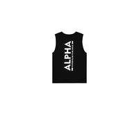 Alpha Industries Backprint Tank Débardeur pour homme Taille XL - Noir