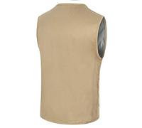 Débardeur ample pour homme - Gilet d'extérieur léger - Grandes tailles - Gilet de chasse sans manches - Nombreuses poches - Chasse - Camping - Gilet multifonction - Aéré - Confortable - Gilet de pêche