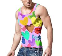 Débardeur arc-en-ciel pour homme Gay Pride Month LGBT Community CSD Pride T-shirt Pride LGBTQ Rainbow Gay Love Égalité Gilet arc-en-ciel, O violet, L