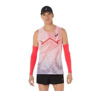 Débardeur Asics Metaspeed Sans Manches Blanc Rouge, Taille S