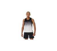 Debardeur asics road fade noir blanc homme