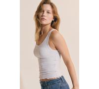 Débardeur avec brassière intégrée - Bra - S - Gris Pale - Femme - Etam