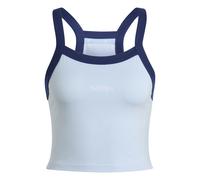 Adidas Débardeur Seasonal Essentials Colorpop graphisme brodé Crystal Sky/Blanc Femme XXL