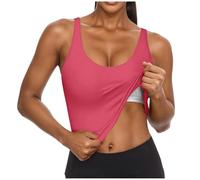 Debardeur avec Soutien Gorge Integre Sport - Débardeurs D'entraînement - Haut De Yoga - Débardeur D'entraînement - Camisole avec Bretelles Réglables - Débardeur De Course - Haut Spaghetti