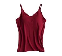 Debardeur avec Soutien Gorge Integre Sport - Haut De Yoga - Camisole avec Bretelles Réglables - Débardeur D'entraînement - Débardeurs D'entraînement - Débardeur De Course - Haut Spaghetti