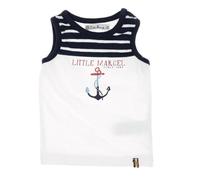Débardeur Blanc Bébé Little Marcel LMEV0028 12 mois