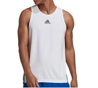 Débardeur Blanc Homme Adidas HN8511 S