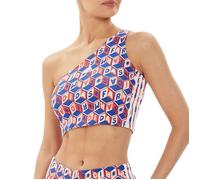 Débardeur Bleu/Rouge/Blanc Femme Adidas Farm S