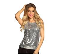 Débardeur - BOLAND - Disco Argent - Taille M - Gris - Femme
