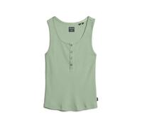 Débardeur boutonné femme Superdry Athletic Essentials Vert S/M