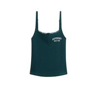 Superdry Débardeur Athletic Essentials brodé à boutons Femme Vert XS
