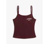 Superdry Athletic Sleeveless T-shirt Rouge S Femme