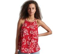 Débardeur caraco femme Superdry Vintage Breach Rouge M