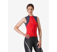 Castelli - Women's Sole Sleeveless Jersey - Débardeur de cyclisme - L - hibiscus / twilight blue