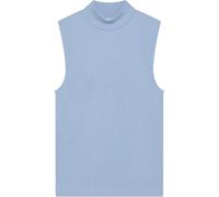 Débardeur col montant femme KnowledgeCotton Apparel Bleu S