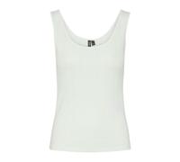 Débardeur Col Rond Ajusté Coton Femme Pieces