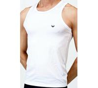 Débardeur Col Rond En Coton Élastique Emporio Armani