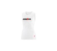 Debardeur compressport ironman dazzle blanc femme