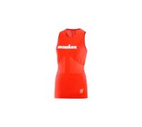 Debardeur compressport ironman dazzle rouge femme