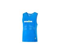 Debardeur compressport ironman seaside bleu