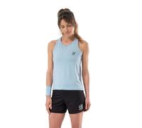 Debardeur compressport performance bleu femme