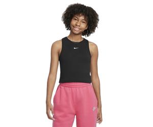 Débardeur côtelé fille Nike Noir 12/13 ans Female