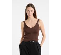 Débardeur côtelé irisé - Tami Debardeur - XL - Brown - Femme - Etam
