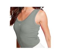 Débardeur côtelé logo strass - Guess jeans - Femme L