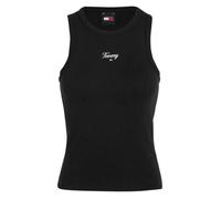 Débardeur coton droit - Tommy Hilfiger - Femme - Col arrondi - Noir S