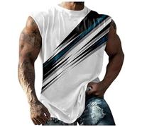 Débardeur Coupe Régulière Homme Coupe Décontractée Basiques Pas Cher Vetement Drole Habit Cut Streetwear pour la Plage, Les Vacances, la Gym Basique Vintage Streetwear (Gris Foncé-k, L)