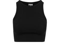 Urban Classics Femme Top Cropped Côtelé pour Femme D bardeur, Noir (7), M EU