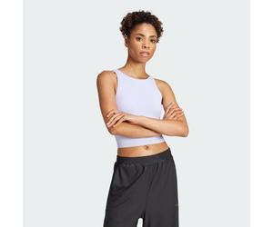 Débardeur court de yoga avec brassière intégrée Violet Tone XL