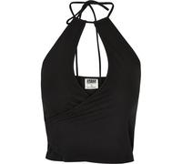 Débardeur court enveloppant femme Urban Classics Noir M