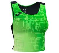 Débardeur court femme Joma Elite VIII Vert 8/10 ans