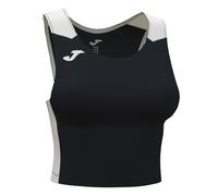 Débardeur court femme Joma Record II Noir L