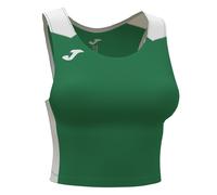 Débardeur court femme Joma Record II Vert 8/10 ans