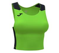 Joma Débardeur court femme Record II léger et respirant Vert S