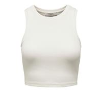 Only Débardeur ONLVilma Cropped blanc Cloud Dancer XS Femme