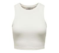 Débardeur court femme Only JRS Vilma - cloud dancer - L L