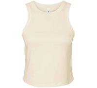 Débardeur Court Sans Manches Racer Back Bella Canvas Micro Rib T-Shirt Femme