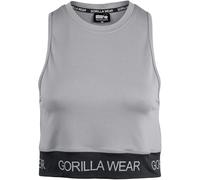 Débardeur crop femme Gorilla Wear Colby Gris XS