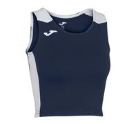 Débardeur crop femme Joma Record II Bleu XL