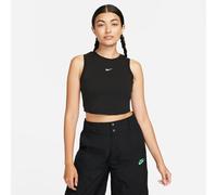 Débardeur crop femme Nike Essential Noir L Female