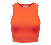 Débardeur crop femme Only Vilma Orange L