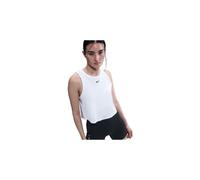 Debardeur crop nike one classic blanc femme